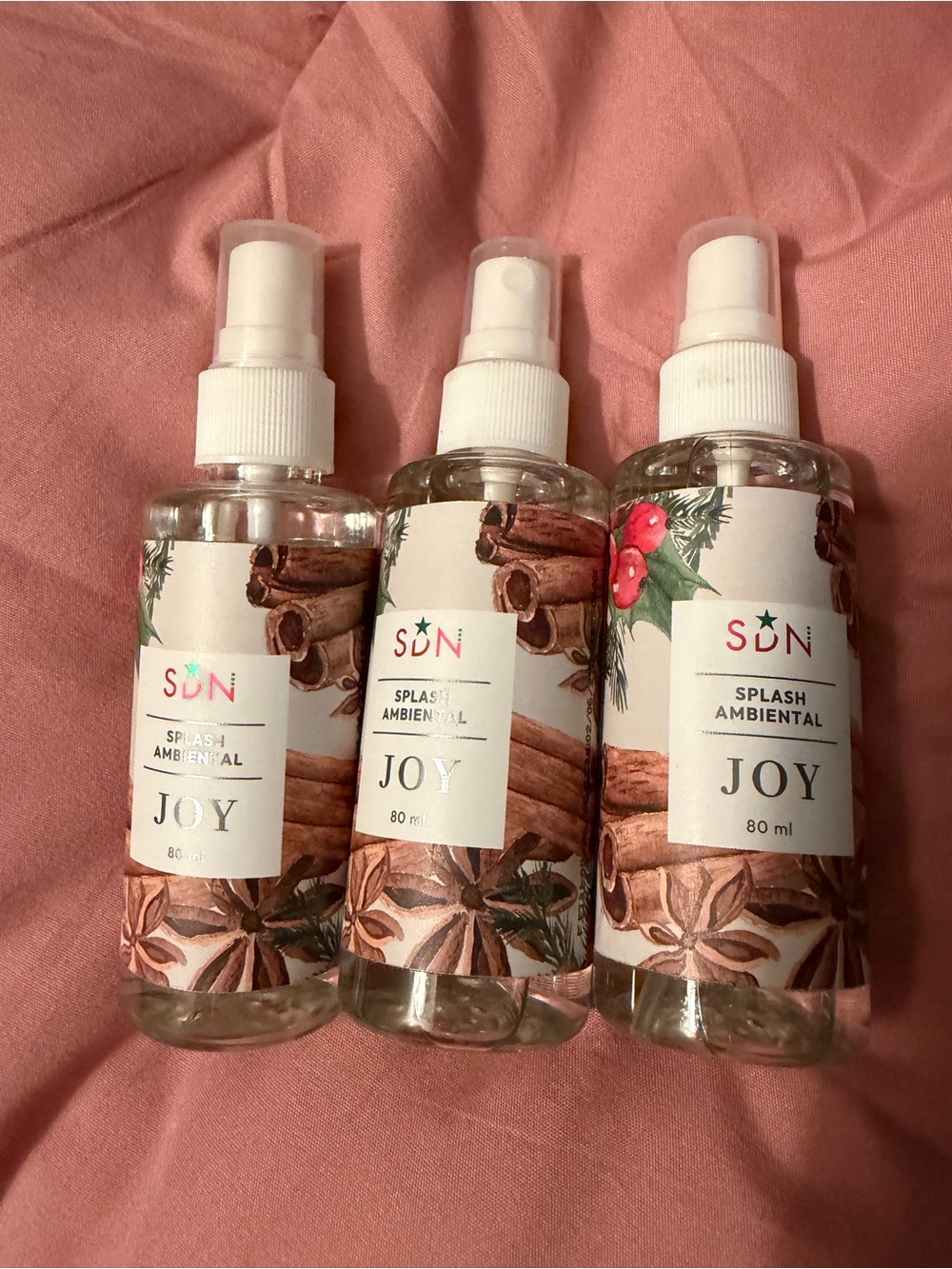 JOY Splash Ambiental Room Spray - 80 ml (Set of 3)